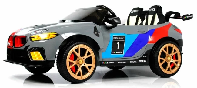 Электромобиль RIVER TOYS BMW F555FF  серый глянец