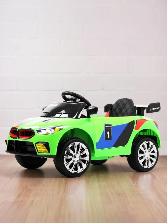 Электромобиль RIVER TOYS BMW F444FF  зеленый