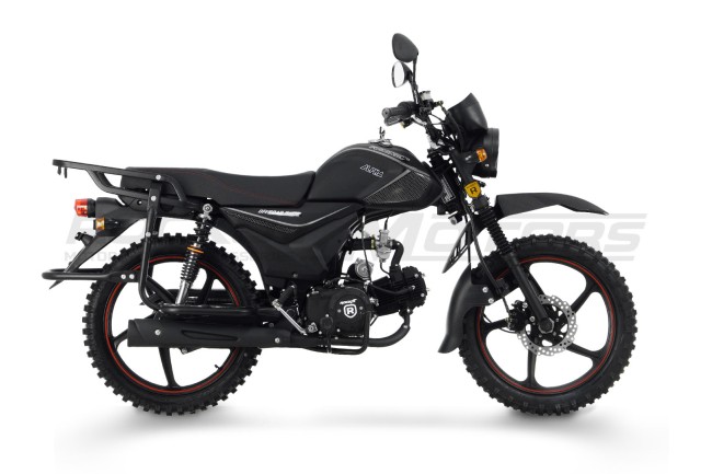 Мопед ROCKOT ALPHA OFFROAD M-12 LUX (черный матовый)