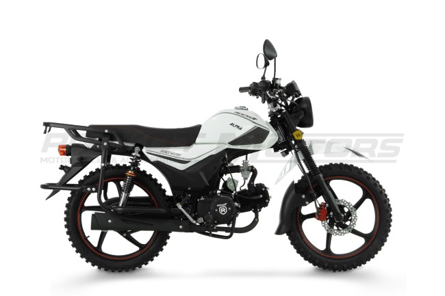 Мопед ROCKOT ALPHA OFFROAD M-12 LUX (белый глянцевый)