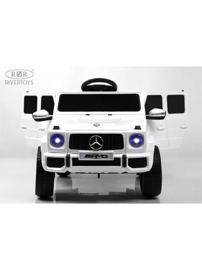 Электромобиль RIVER TOYS MERCEDES -AMG G222GG белый