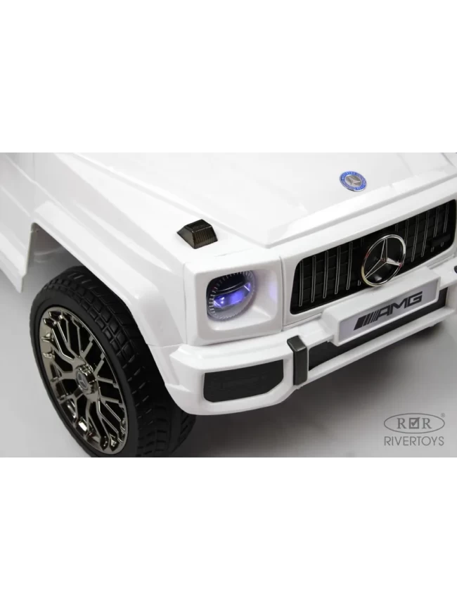Электромобиль RIVER TOYS MERCEDES -AMG G222GG белый