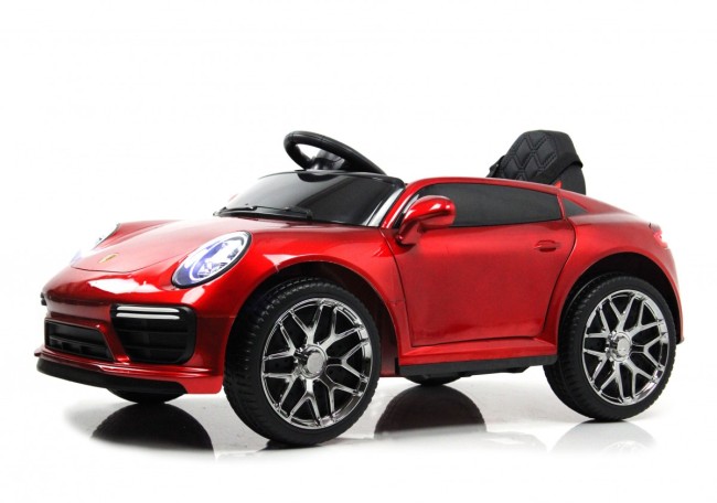 Электромобиль RIVER TOYS PORSCHE F333FF красный глянец