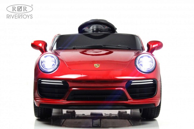 Электромобиль RIVER TOYS PORSCHE F333FF красный глянец