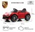 Электромобиль RIVER TOYS PORSCHE F333FF красный глянец