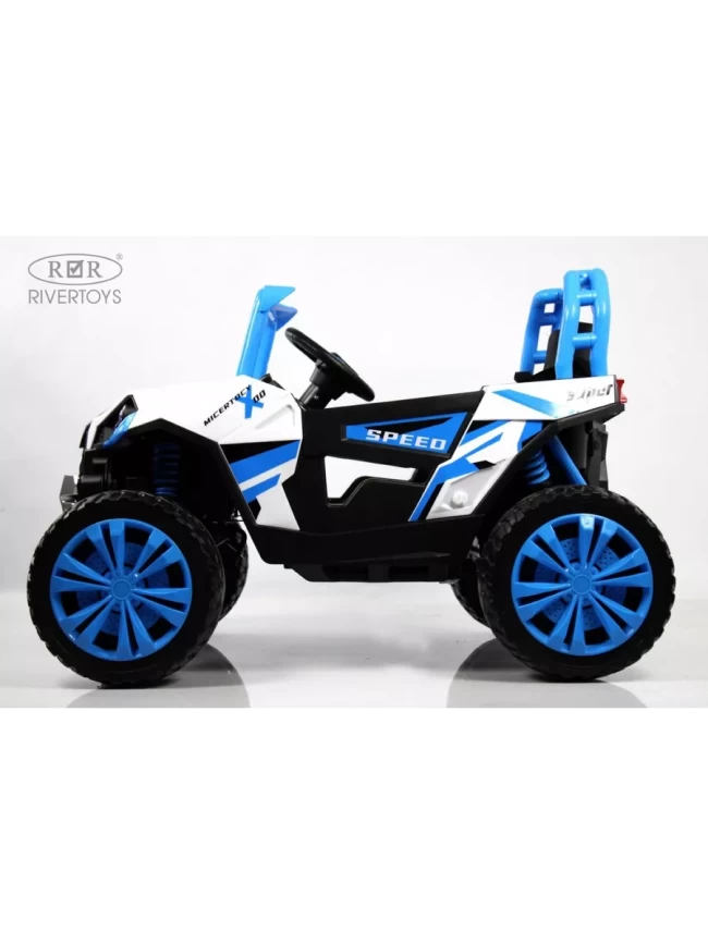 Электромобиль RIVER TOYS багги F888FF 4WD синий