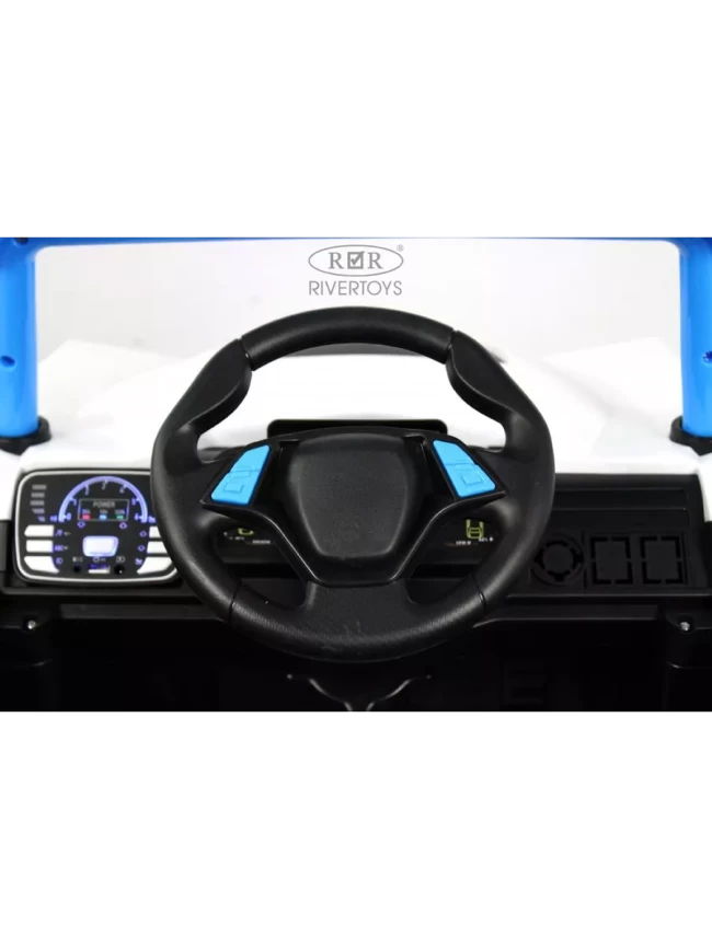 Электромобиль RIVER TOYS багги F888FF 4WD синий