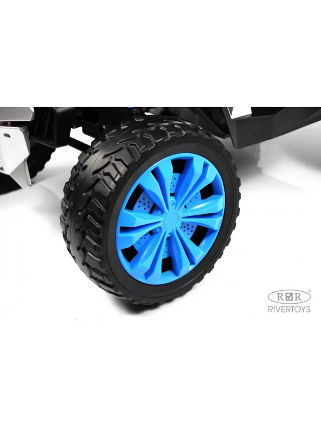 Электромобиль RIVER TOYS багги F888FF 4WD синий