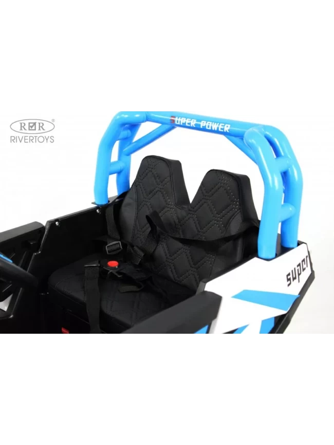 Электромобиль RIVER TOYS багги F888FF 4WD синий