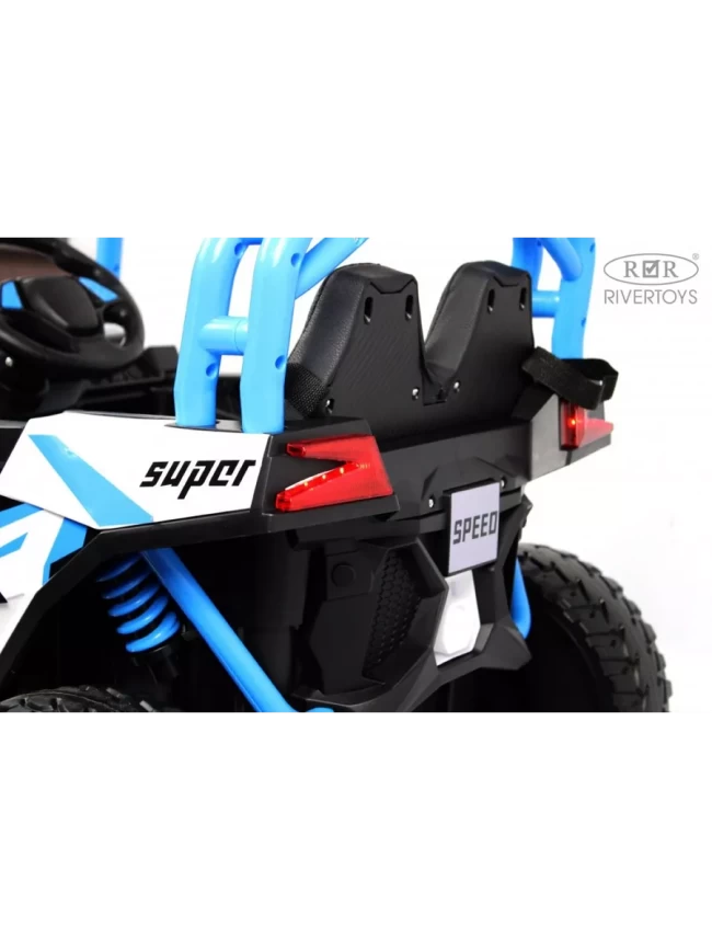 Электромобиль RIVER TOYS багги F888FF 4WD синий