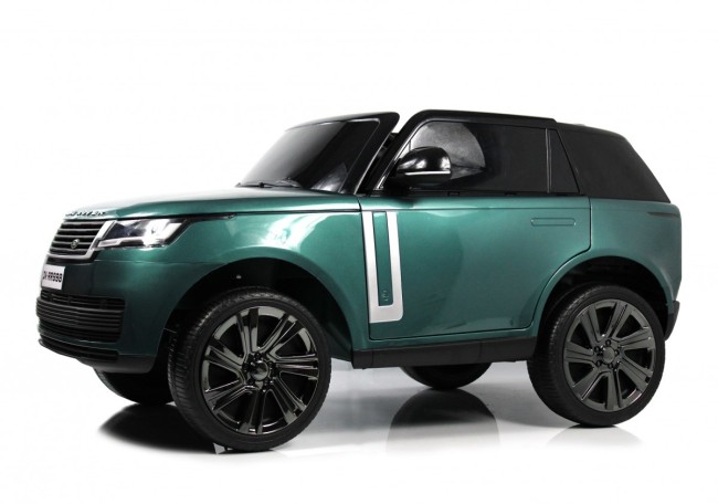 Электромобиль  RIVER TOYS RANGE ROVER Y999Y зеленый глянец