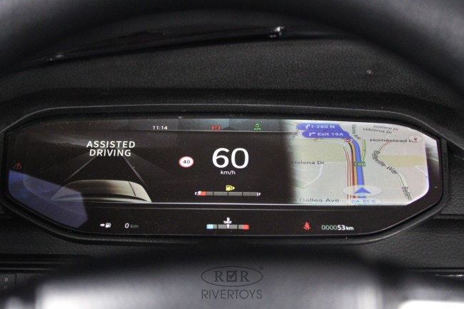 Электромобиль  RIVER TOYS RANGE ROVER Y999Y зеленый глянец