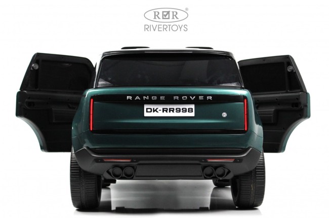 Электромобиль  RIVER TOYS RANGE ROVER Y999Y зеленый глянец