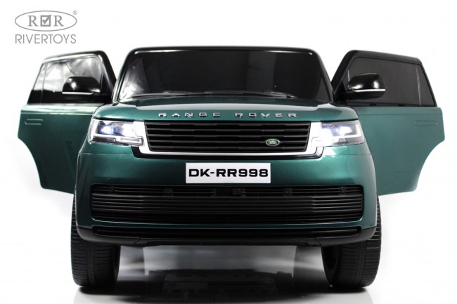 Электромобиль  RIVER TOYS RANGE ROVER Y999Y зеленый глянец