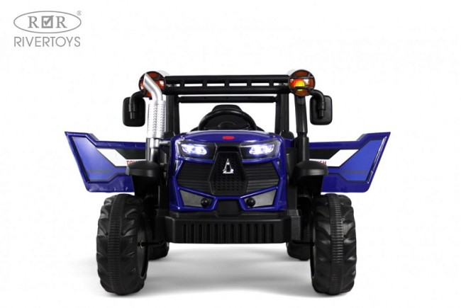 Электромобиль RIVER TOYS Трактор  B222CP синий
