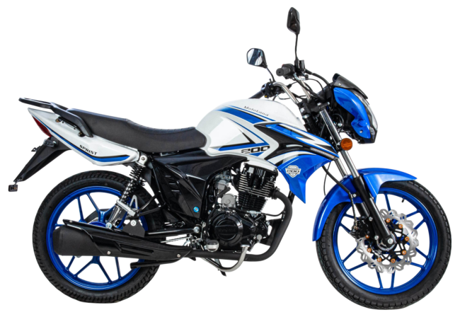 МОТОЦИКЛ 200 SPRINT синий