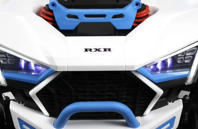 Электромобиль RIVER TOYS BUGGY E001EE бело-синий