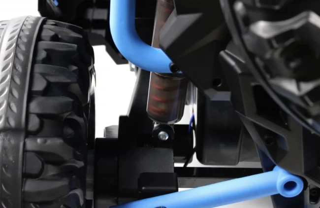 Электромобиль RIVER TOYS BUGGY E001EE бело-синий