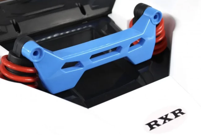 Электромобиль RIVER TOYS BUGGY E001EE бело-синий