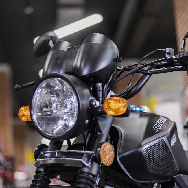 МОПЕД ALPHA ROCKOT TOURIST M-12 (черный матовый)