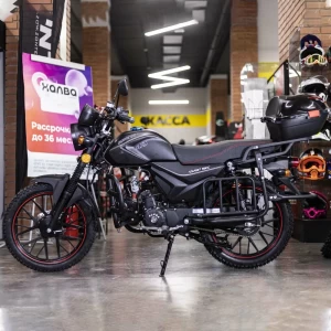 МОПЕД ALPHA ROCKOT TOURIST M-12 (черный матовый)