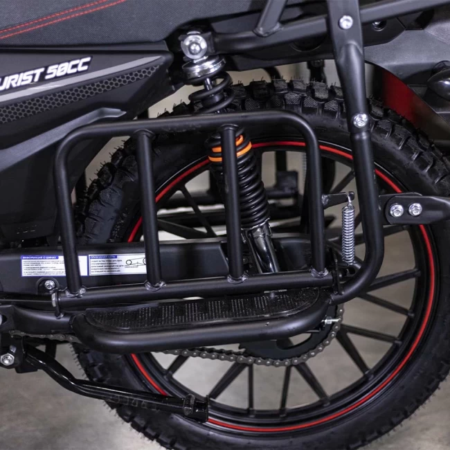 МОПЕД ALPHA ROCKOT TOURIST M-12 (черный матовый)