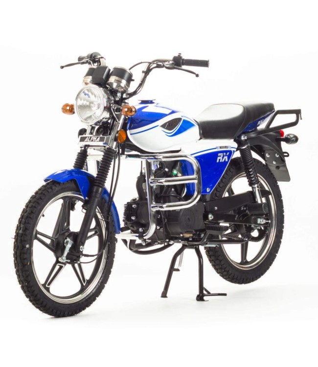 Мопед Motoland Альфа RX 11 синий (A) Мопед Motoland Альфа RX 11 синий (A)