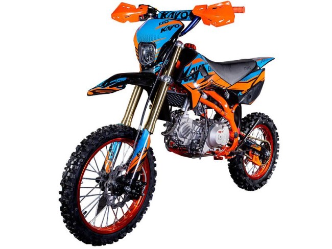 Питбайк KAYO EVOLUTION YX140EM 17/14 KRZ (механ. сцепл., эл. стартер 2022 г.) Питбайк KAYO EVOLUTION YX140EM 17/14 KRZ (механ. сцепл., эл. стартер 2022 г.)