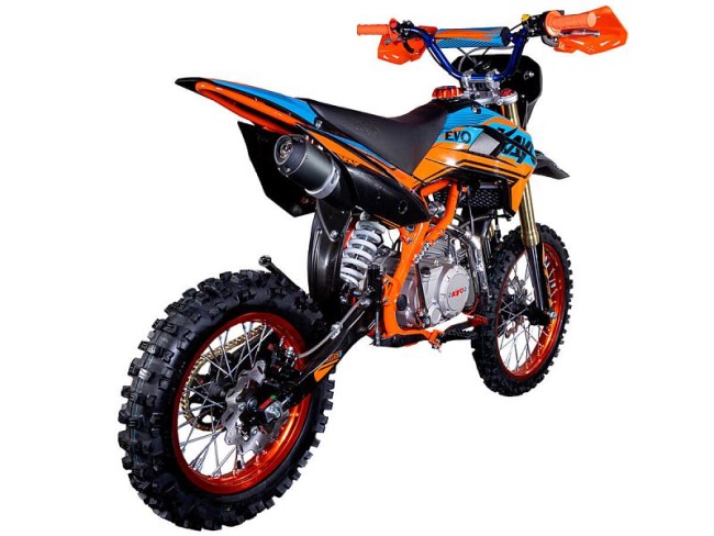 Питбайк KAYO EVOLUTION YX140EM 17/14 KRZ (механ. сцепл., эл. стартер 2022 г.) Питбайк KAYO EVOLUTION YX140EM 17/14 KRZ (механ. сцепл., эл. стартер 2022 г.)