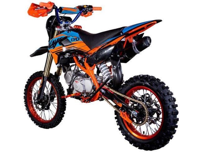 Питбайк KAYO EVOLUTION YX140EM 17/14 KRZ (механ. сцепл., эл. стартер 2022 г.) Питбайк KAYO EVOLUTION YX140EM 17/14 KRZ (механ. сцепл., эл. стартер 2022 г.)