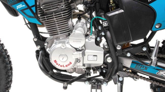 Мотоцикл Кросс Motoland XR 250 LITE (165FMM) синий Мотоцикл Кросс Motoland XR 250 LITE (165FMM) синий