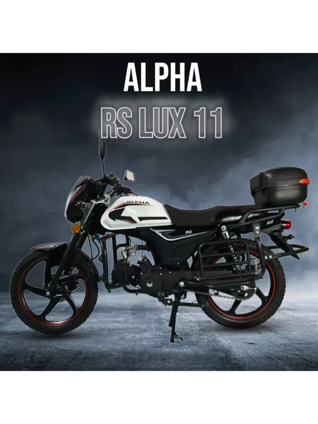 МОПЕД ALPHA RS LUX 11 черный