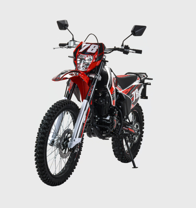 МОТОЦИКЛ КРОСС MOTOLAND XR 300 LITE красный (175FM)
