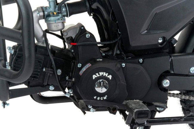 Мопед Motoland Альфа Forester RS 11 (LM48-B) черный (A) Мопед Motoland Альфа Forester RS 11 (LM48-B) черный (A)